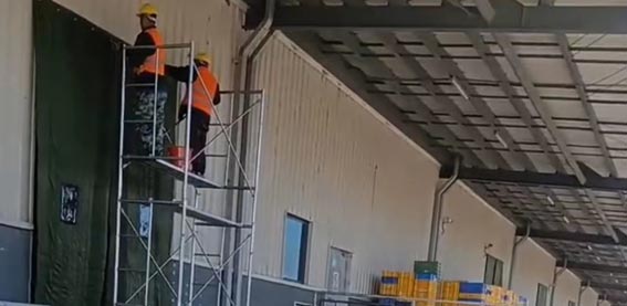 2023-07-129-天津二倉A3庫防火卷簾裝修項目  2023.11.10開工